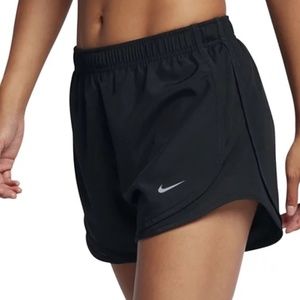 black nike shorts